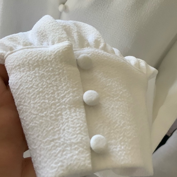 Danielle Bernstein White babydoll dress size 3X - Picture 6 of 13